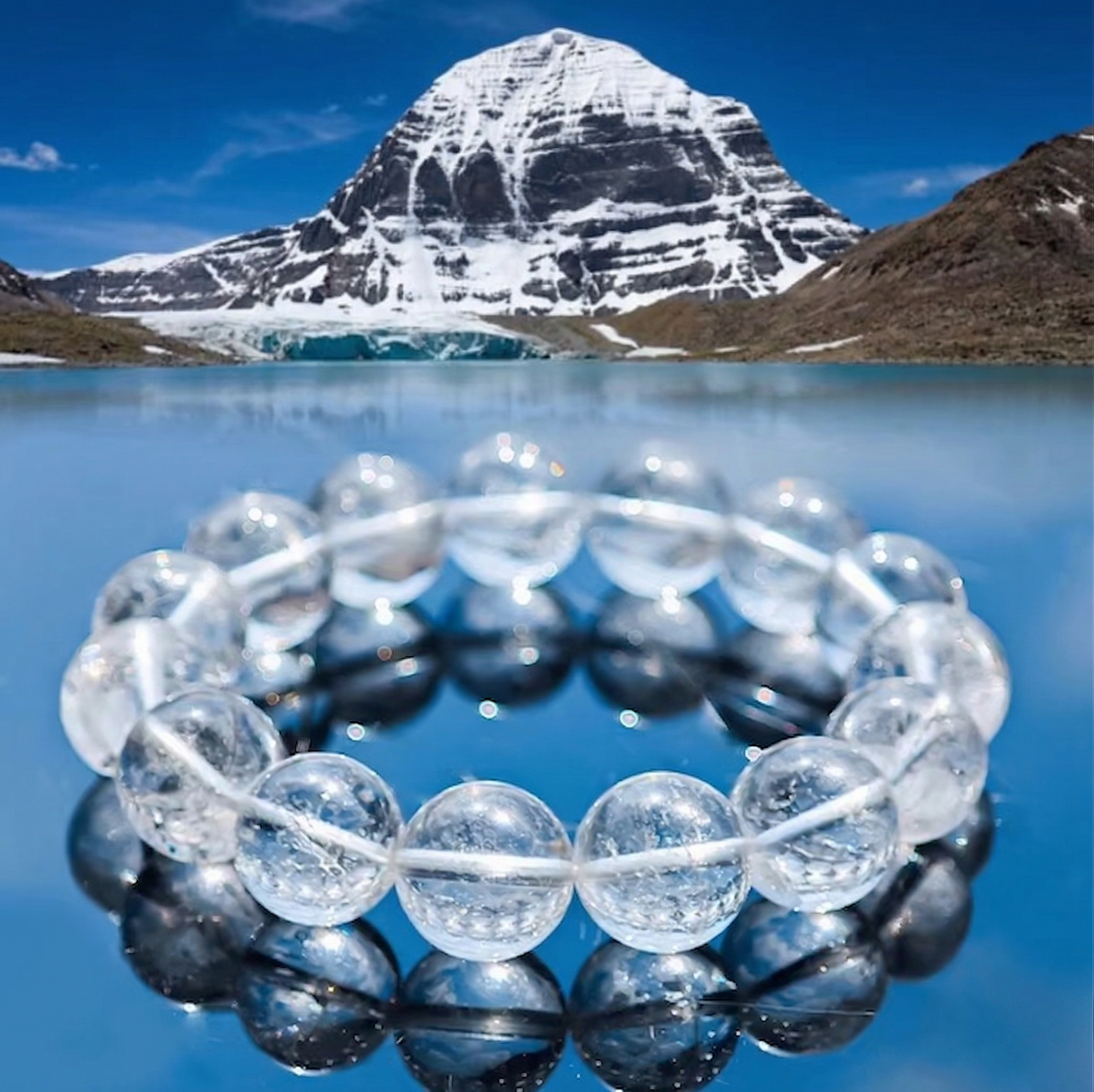 Kailash Pure Crystal Bracelet •All Phenomena Series 7.5—14mm