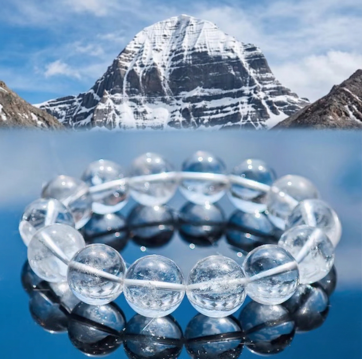 Kailash Pure Crystal Bracelet •All Phenomena Series 7.5—14mm