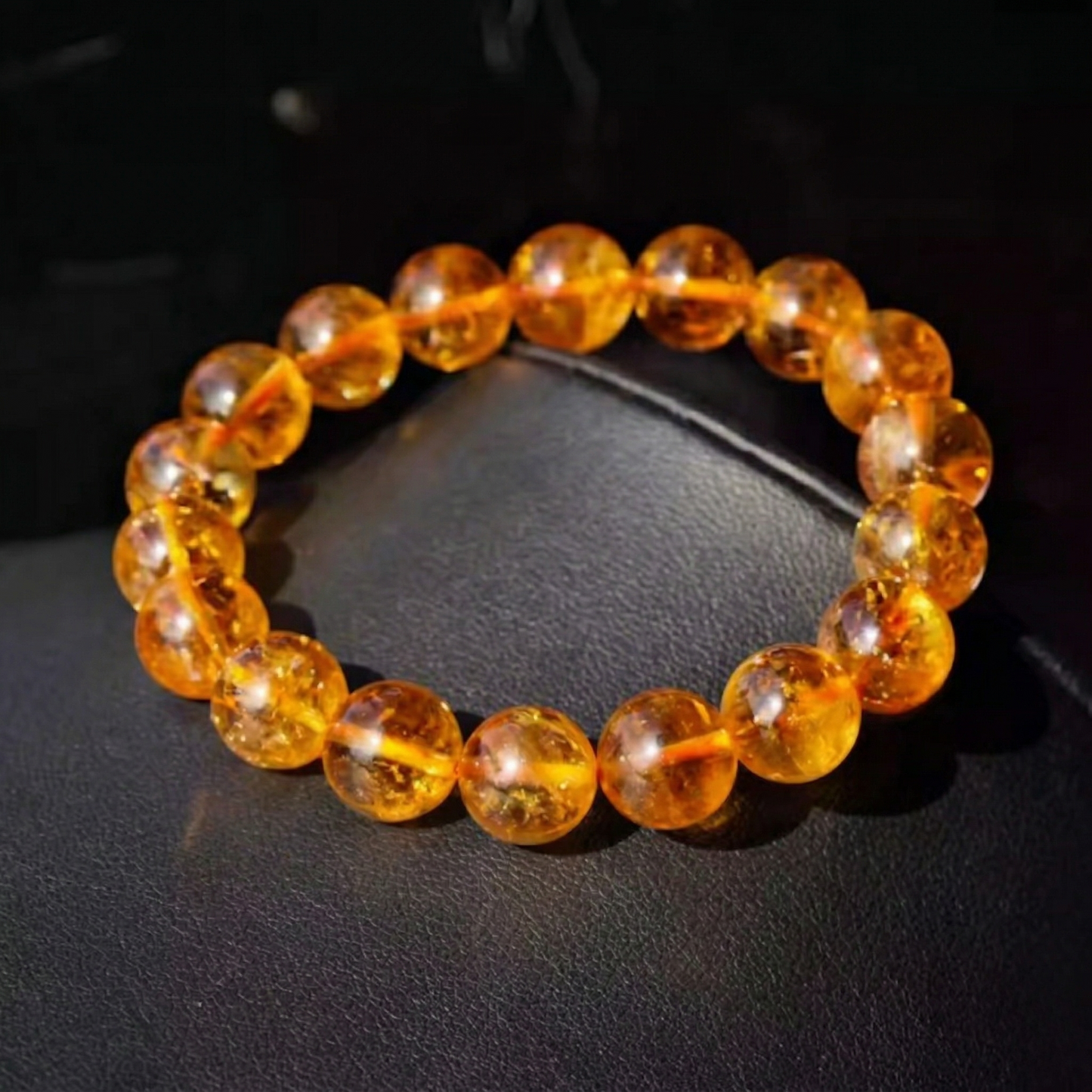 Natural Citrine Bracelet - Golden Clarity Series