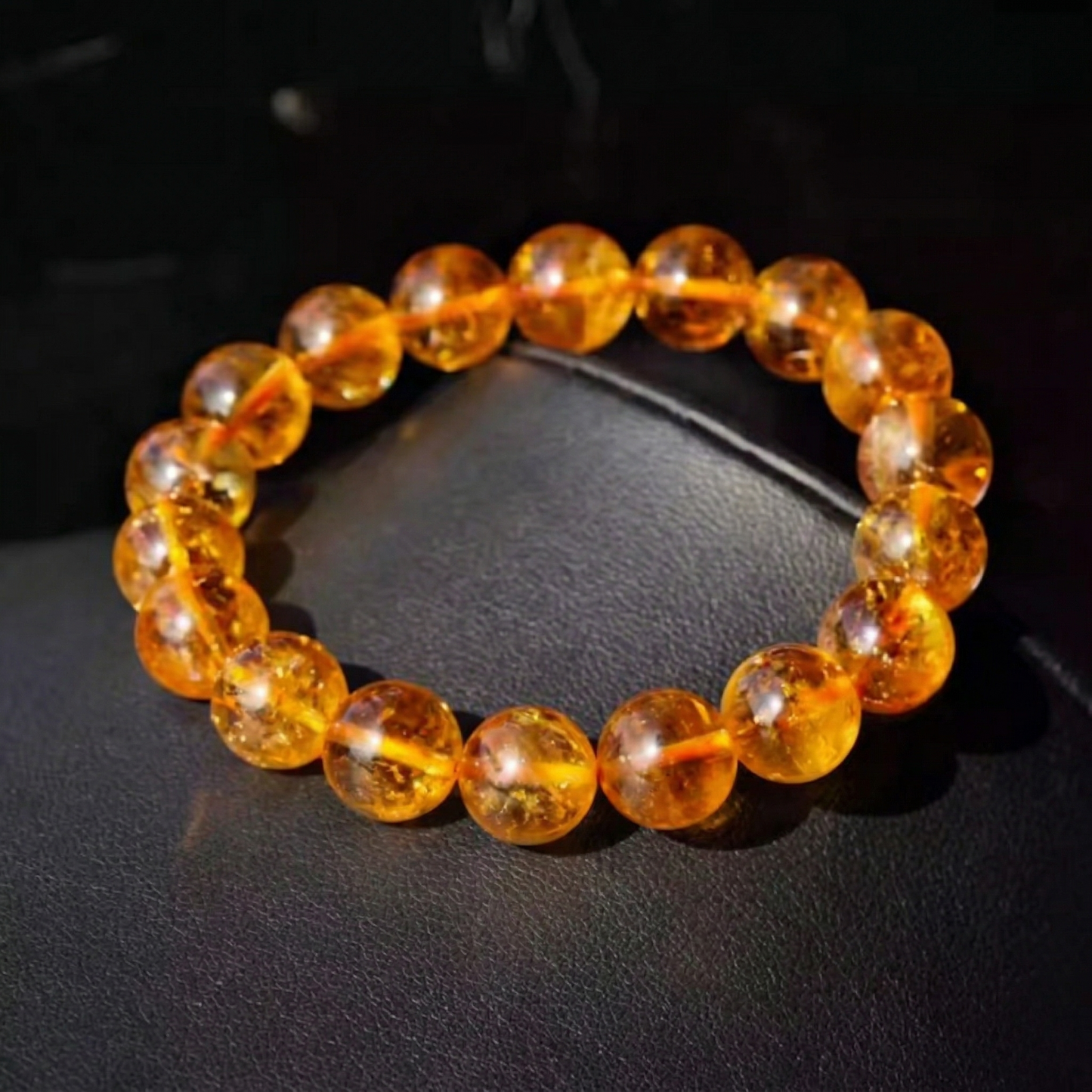 Natural Citrine Bracelet - Golden Clarity Series
