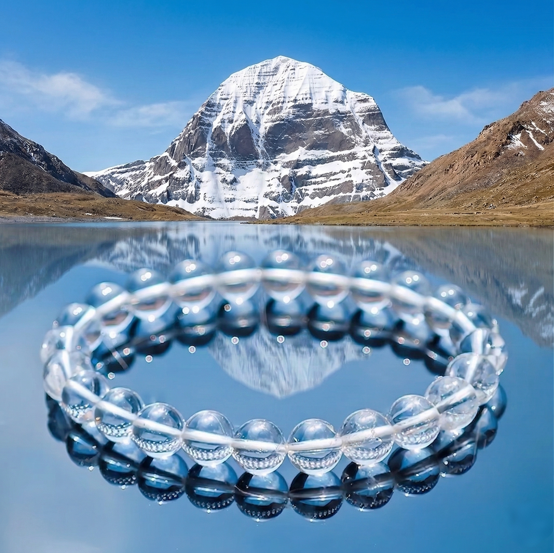 Kailash pure crystal Pristine Clarity bracelet main view