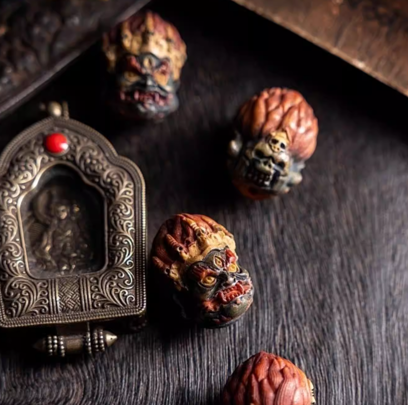 Mahakala Yak Bone & Camel Bone Tibetan Style Bracelet