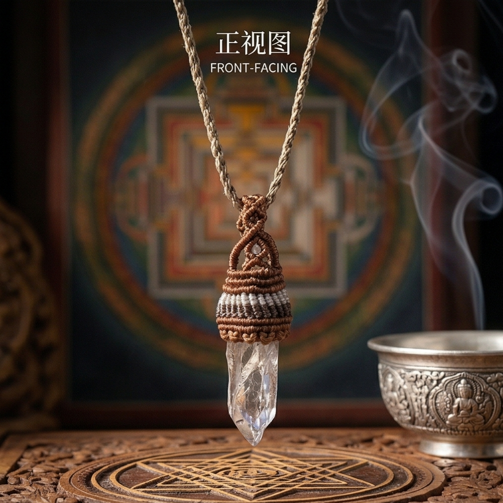 Himalayan clear quartz display view